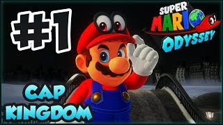 ABM Super Mario Odyssey Cap Kingdom Walkthrough  1 HD [upl. by Buskus661]