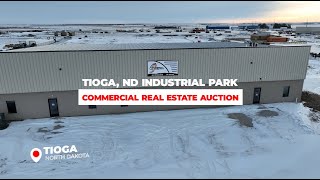 Tioga ND Industrial Park Commercial Real Estate Auction  4± Acres [upl. by Auhsot454]