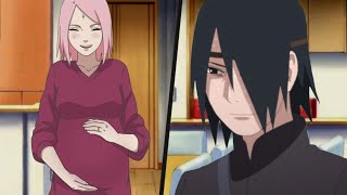 Sasuke reaction to Sakura pregnancy  Naruto and Boruto [upl. by Georas]