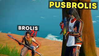 BROLIS sutiko PUSBROLĮ Fortnite [upl. by Adierf]