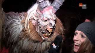 Schaurige Tradition Der Krampuslauf  Euromaxx [upl. by Terrell]