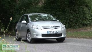 Toyota Auris review  CarBuyer [upl. by Weikert]