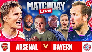 Arsenal 22 Bayern Munich  Match Day Live  Champions League [upl. by Asilej301]