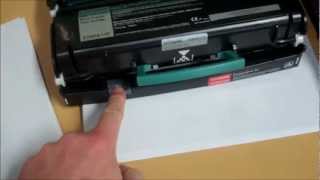 Lexmark Printer  Change Toner [upl. by Saleme866]