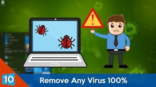 How to Remove Any Virus From Windows 10 For Free [upl. by Oletta450]