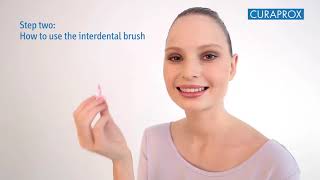 Instructions to use Curaprox Interdental Brushes [upl. by Chance]