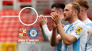 County Unseen  Swindon Town Vs County [upl. by Araik]