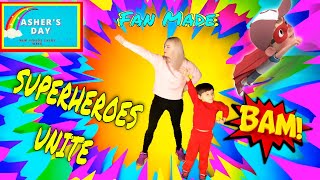 Ashers Day  Koo Koo Kanga Roo  Superheroes Unite  Fan Made Video [upl. by Ihskaneem359]