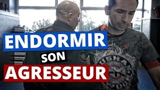 COMMENT ENDORMIR SON AGRESSEUR  SELF DEFENSE JJB LUTA LIVRE [upl. by Rehpotsirhcnhoj]