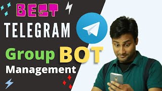 Telegram Group Bot Full Setup  Create Personal Group Management Bot [upl. by Saidee]