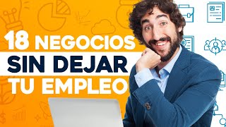 💰 18 Negocios Rentables sin Dejar tu Trabajo 💸 Como Emprender sin Dejar el Trabajo [upl. by Anrat95]