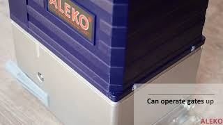 ALEKO Sliding Gate Opener AC2000 Basic Kit [upl. by Dirgni160]