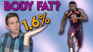 DK Metcalf 16 Body Fat at NFL Combine  A Doctors Take [upl. by Perkins325]