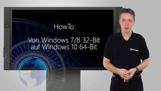 HowTo Windows 32Bit auf 64Bit [upl. by Edlun]