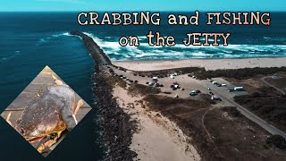 First Time Fishing on the Jetty and Crabbing  Tillamook Bay Oregon [upl. by Suiddaht]