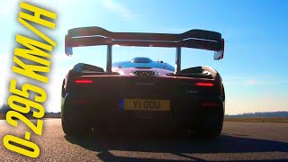 McLaren Senna  0295 kmh acceleration [upl. by Akinam]