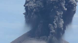 Anak Krakatau Powerful Blast [upl. by Kai840]