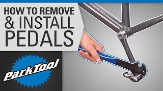 Bicycle Pedal Removal and Installation [upl. by Kcirevam]