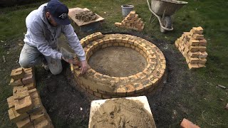 How to build a FIRE PIT in your garden [upl. by Wald457]