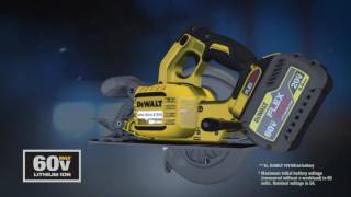 How DEWALT® FLEXVOLT® 20V60V MAX Batteries Work [upl. by Enialedam38]