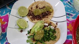 Tacos de carne molida receta rapida [upl. by Willetta]