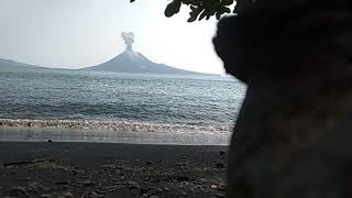 Anak Krakatoa eruption [upl. by Cynthea]