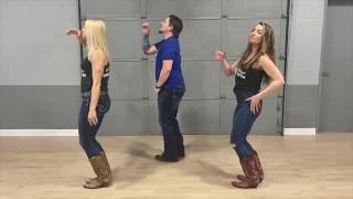 The Git Up Line Dance to Music [upl. by Korey]