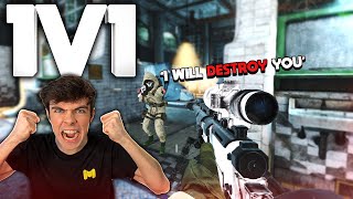 I 1v1d my Cutest Subscriber in the Gulag on COD Mobile NEW MAP [upl. by Jochbed]