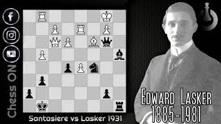 Edward Laskers Best Chess Tactics [upl. by Naujyt805]