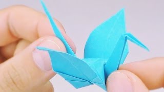 GRULLA de Papel  Origami Fácil  Tutorial [upl. by Duquette]