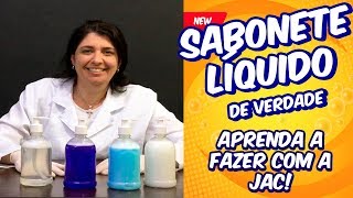 COMO FAZER SABONETE LÍQUIDO PERFEITO [upl. by Leugar]