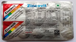 Zincovit Tablet Use Multivitamin Multimineral  Best Multivitamin Health Supplement  Covid 19 [upl. by Edita]