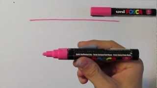 How To Refill or Recycle Posca Paint Pens [upl. by Anirrok]