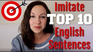 How to Pronounce TOP 10 English Sentences [upl. by Schindler]