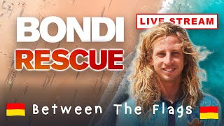 Jethro Goes Live BETWEEN THE FLAGS  Ep 10 Bondi Rescue Live Stream Show [upl. by Maurey]