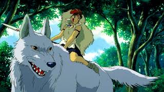 Princess Mononoke Symphonic Suite  04 Mononoke Hime [upl. by Anitnahs]