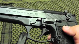 Beretta 92FS Review [upl. by Orfield567]