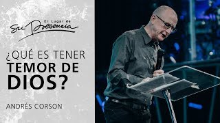 ¿Qué es tener temor de Dios  Andrés Corson  Prédicas Cortas 77 [upl. by Mallon]