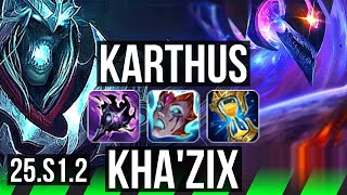 KARTHUS vs KHAZIX JGL  12514  KR Master  25S12 [upl. by Milly]