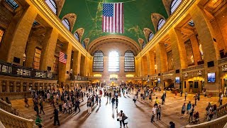 Walking Tour of Grand Central Terminal — New York City 【4K】🇺🇸 [upl. by Hadwin865]