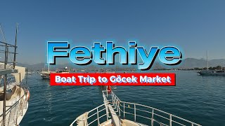 Boat Trip to Göcek Sunday Market [upl. by Hardin989]