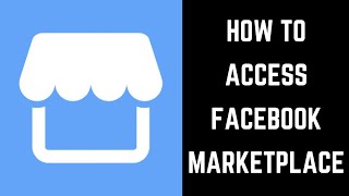 How to Access Facebook Marketplace [upl. by Ahsil127]