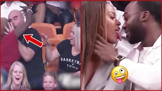 NBA Kiss Cam Compilation  FUNNY Moments Fails Wins and Bloopers [upl. by Eeryk]