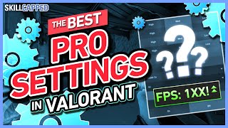 The BEST PRO SETTINGS in Valorant  Video Graphics FPS Minimap amp More [upl. by Weintrob967]