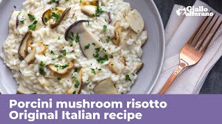 PORCINI MUSHROOM RISOTTO Original Italian recipe [upl. by Eytteb]