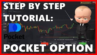 How to trade with Pocket Option  Step by step tutorial for beginners [upl. by Yeltnarb]