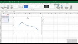 EXCEL GRAFICO CON LINEA CURVA [upl. by Buerger584]