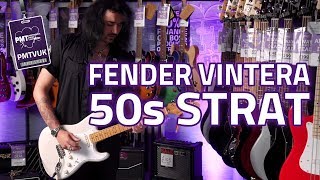 Fender Vintera 50s Stratocaster Demo  Replacing The Classic Series [upl. by Atinid]