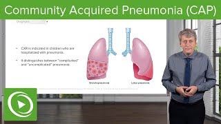 Community Acquired Pneumonia CAP – Pediatrics  Lecturio [upl. by Newberry]