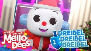 Dreidel Dreidel Dreidel  Mellodees Kids Songs amp Nursery Rhymes  SingALong [upl. by Cuhp]